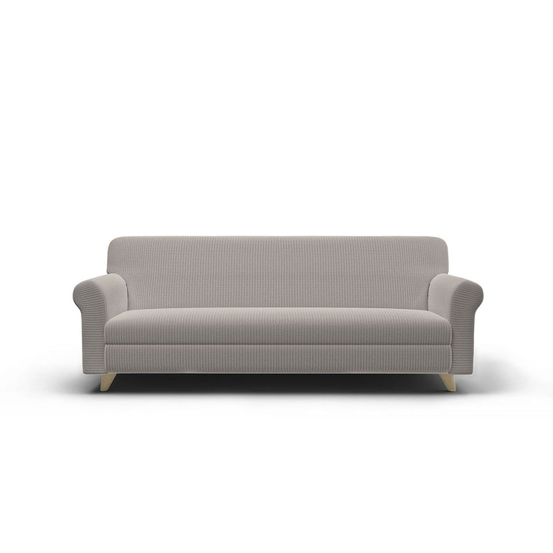 Copridivano Elasticizzato in Poliestere Iris Tortora Varie Misure