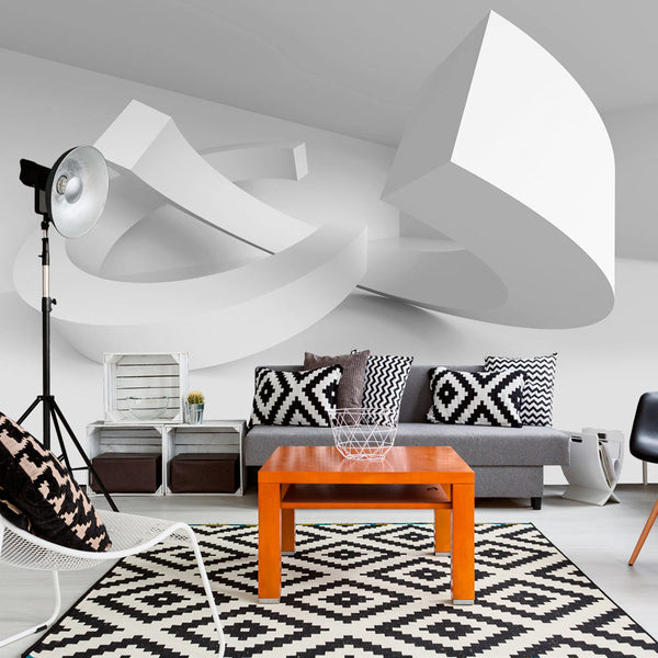 prezzo Fototapete - Weiße Duet Erroi Tapete