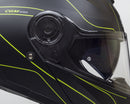 Casco Integrale per Scooter Visiera Lunga CGM Kyoto 506G Nero Opaco Varie Misure