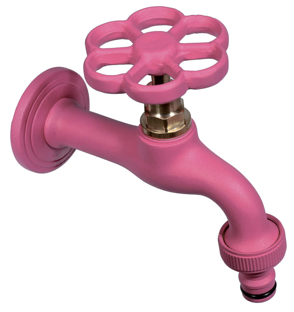acquista Rubinetto Colorato per Fontana da Giardino in Ottone Belfer RUB/024 Ciclamino