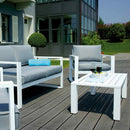 Set da Giardino in Alluminio Vorghini Fortaleza Grigio