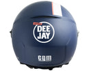 Casco Jet per Scooter Visiera Sagomata CGM Deejay 107DJ1 Blu Opaco