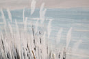 Dipinto su Tela Pontile 120x3,8x80 cm in Legno di Pino e Canvas Multicolor
