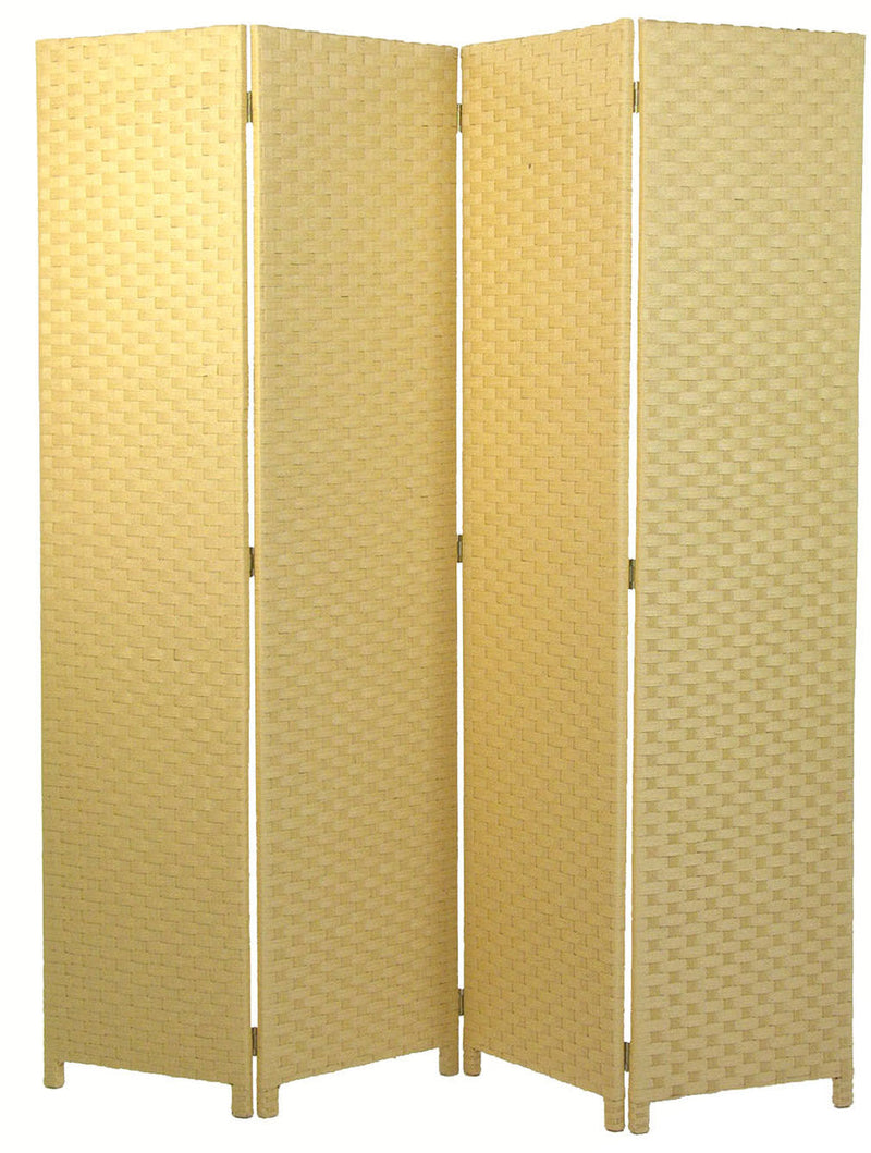 Separè Divisorio in Carta Linea Paper 4 Ante Naturale