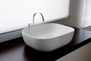 Lavabo da Appoggio 50,5x40,5x14 cm in Ceramica TFT Minsk 1 Bianco