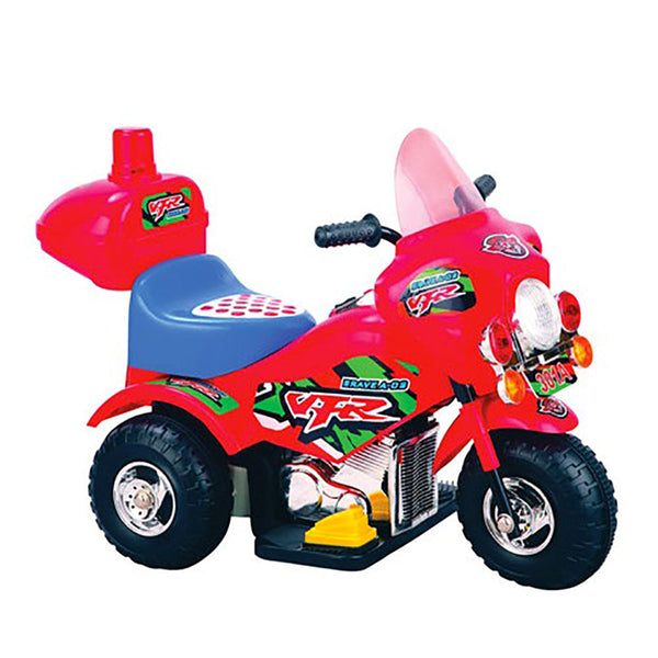 online Elektromotorrad für Kinder 6V Kidfun Police Red
