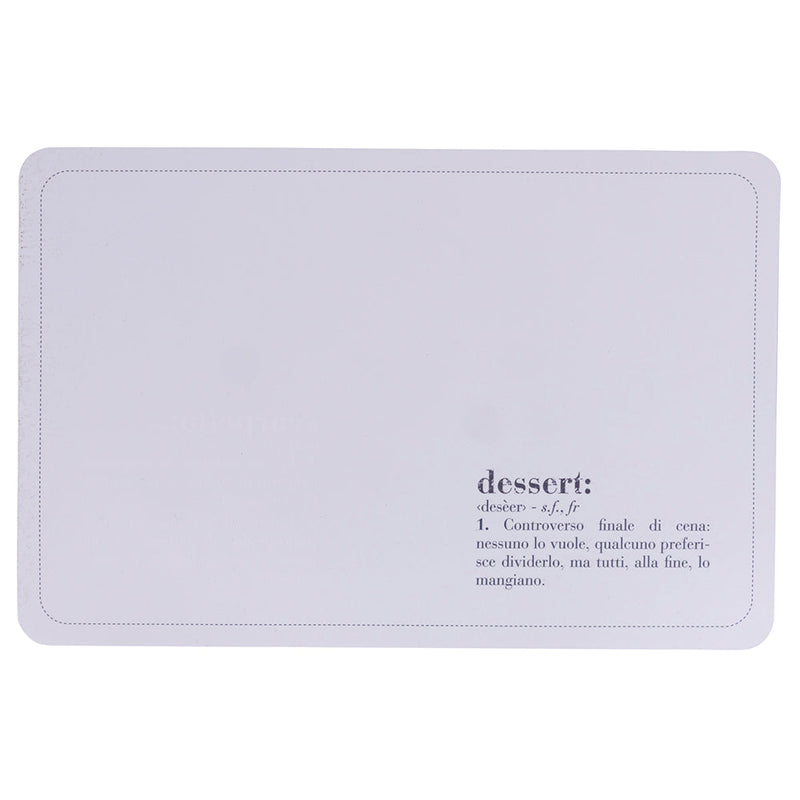 Set 6 Tovagliette Double Face 45x30 cm in PVC VdE Tivoli 1996 