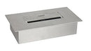 Camino a Bioetanolo da Pavimento 113x96,5 cm Menzi Kristal Bianco