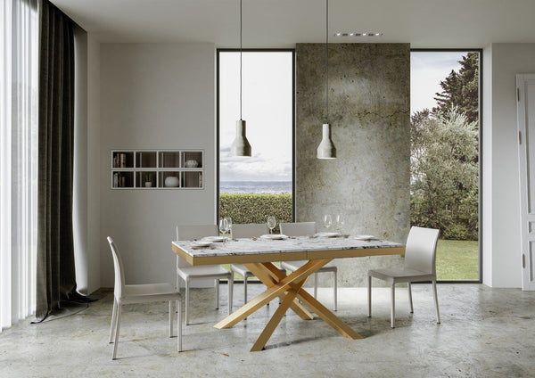 Tavolo Allungabile 180-284x90x80 cm Volantis Evolution Marmo acquista