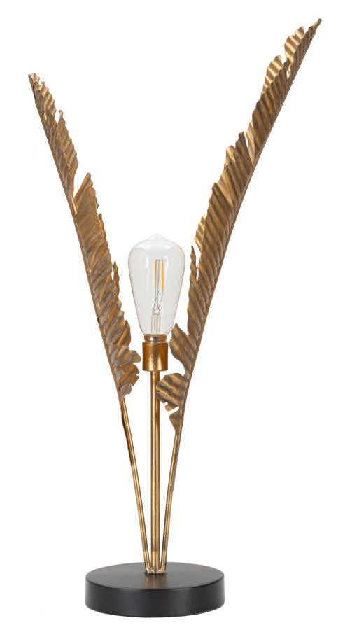 online Lampada da Terra Palm 26x64x26 cm in Ferro Oro