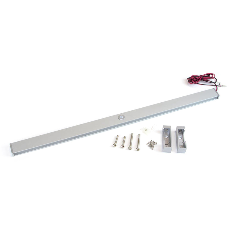 Barra Appendiabili per Armadio 100,8-115,8 cm 12V con LED Bianco Naturale e Sensore di Movimento Emuca