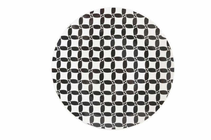 Servizio Piatti 18 Pezzi in Porcellana e Gres Multicolor Villa d'Este Home Tivoli Coco Walk