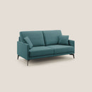 Divano 3 Posti 180x94x90 cm in Tessuto Azzurro