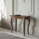 Consolle Allungabile in Legno H77x45x92/305cm Bassano Noce Classica