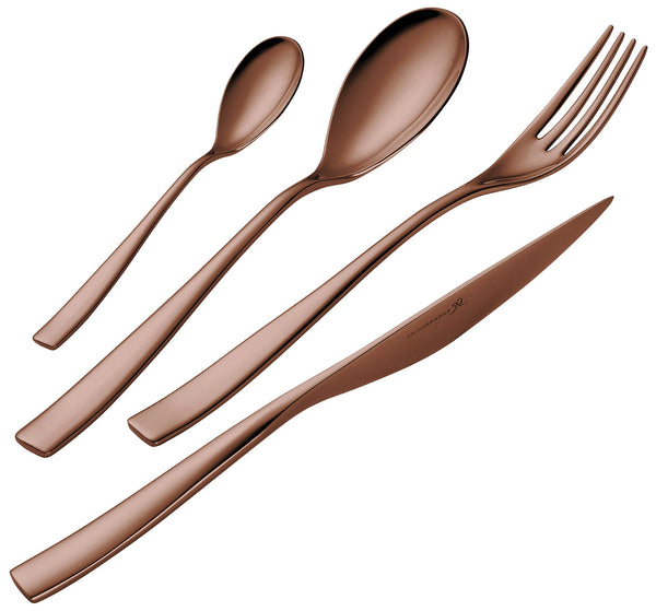 24-teiliges Besteckset aus 18/10 PVD-Stahl Eme Etoile Chocolate acquista