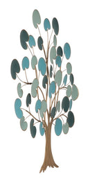 Pannello Apple 89x2,5x90 cm in Ferro Azzurro