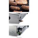 Doppia Piastra di Cottura in Ghisa a Gas GPL e Metano Ompagrill Plancha Double 4069/Cover/M