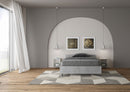 Letto 1 Piazza e Mezzo Nuamo Grigio Varie Misure