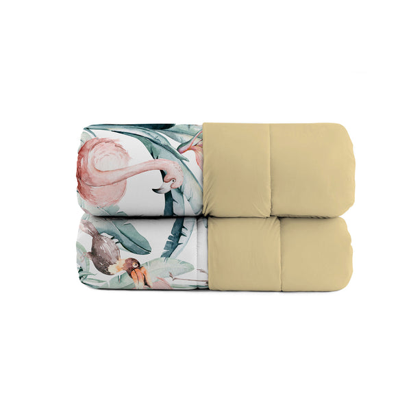 Trapunta Invernale Stampata in Microfibra 200gr Double Face Denny Varie Misure acquista