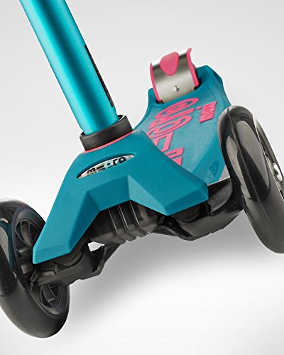 Monopattino 3 ruote Telescopico Max 70Kg Micro Maxi Deluxe Aqua