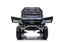 Macchina Elettrica per Bambini 12V con Licenza Mercedes Unimog Nera 