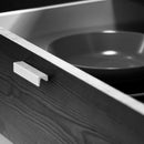 Maniglie per Mobile Interasse 64 mm Alluminio Anodizzato Opaco 25 Pezzi Emuca