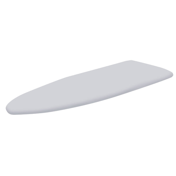 sconto Copriasse Ricambio Asse da Stiro Relax 123x39 cm Cotone Spugna Feltro Grigio