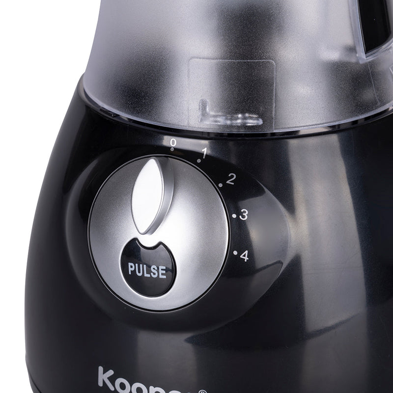 Frullatore Elettrico 1,8 Litri 4 Velocità 350W Kooper  Nero