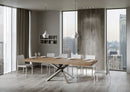 Tavolo Allungabile 200-460x90x77 cm Volantis Premium Quercia Natura Telaio 4C 