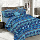 Copripiumino Singolo con Stampa sul Sacco e Federe Doubleface Greca