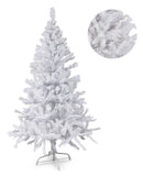 Albero di Natale Artificiale 536 Punte 180 cm Bianco