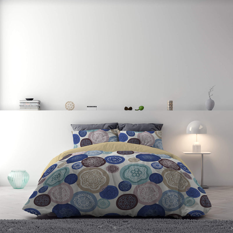 Copripiumino con stampa sul Sacco e Federe Doubleface Murrine