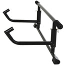Barra Trazioni a Parete in Acciaio Max 110Kg 102x35x25 cm  Nero
