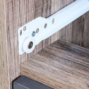 Mobile Rémy 120x39x45 h cm in Legno Grigio