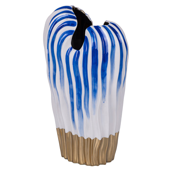 Vaso 15,5x10,5x28 cm in Porcellana VdE Tivoli 1996 Egeo sconto