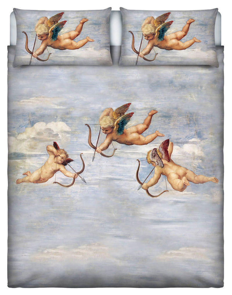 Set Lenzuolo Matrimoniale Sopra e Federe con Stampa