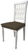 Set mit 2 Stretch-Stuhlhussen aus Polyester in modischem Taupe