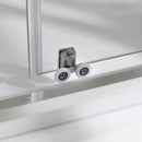 Box Doccia Angolare 2 Ante Scorrevoli in Cristallo Opaco 6mm H198 Fosterberg Odense Varie Misure