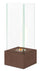 Bioethanol Bodenkamin 25x25x65 cm Rost