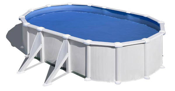 Piscina Ovale Fuori Terra 610x375xh132 cm in Acciaio e PVC Gre Atlantis acquista