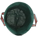 Set 3 Sacchi per Rifiuti da Giardino Ø67x76 cm da 272 L Richiudibili e Riutilizzabili Verde  