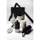 Set 2 Barattoli Ø10,5x16 cm 870 ml in Ceramica VdE Tivoli 1996 Taverna Black