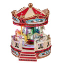 Carosello Natale con Luci Musica e Movimento 25 cm 