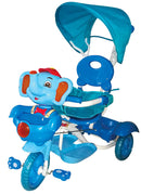 Passeggino Triciclo Kidfun Elefantino Blu