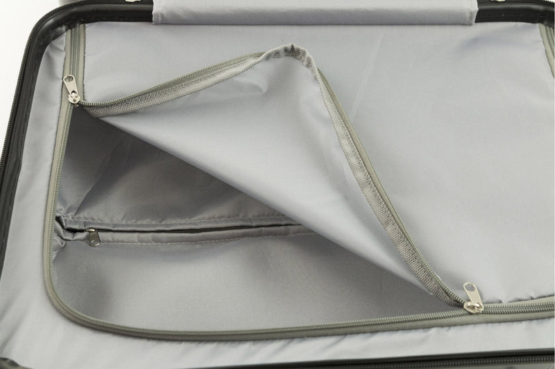 Trolley Valigia Bagaglio a Mano Rigida in Policarbonato 4 Ruote TSA Soriani Blu Scuro