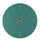 Orologio da Parete  Ø60x5 cm in Legno TimeLine Verde