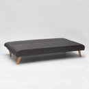 Divano Letto 178x82x70 cm in Tessuto Grigio Scuro