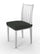 Set mit 2 Stretch-Stuhlhussen aus grauem Polyester