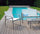 Iron Garden Lounge Set Sofa 2 Sessel und Couchtisch Vorghini Anversa Tortora