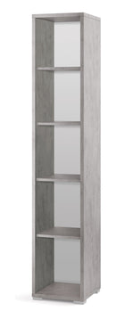 Libreria a Giorno 39x199x41 cm Cemento